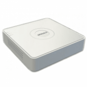 4-канальный IP-видеорегистратор  NVR HiWatch DS-N204P (B) с питанием камер по PoE