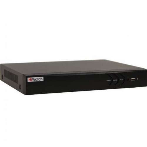 Гибридный 16-канальный видеорегистратор HiWatch DS-H216U (B)