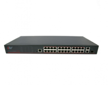 24-портовый коммутатор Ethernet с поддержкой PoE LTV NSF-2724 390
