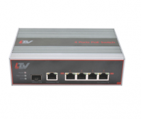 4-портовый коммутатор Ethernet с поддержкой PoE LTV NIF-0604 60